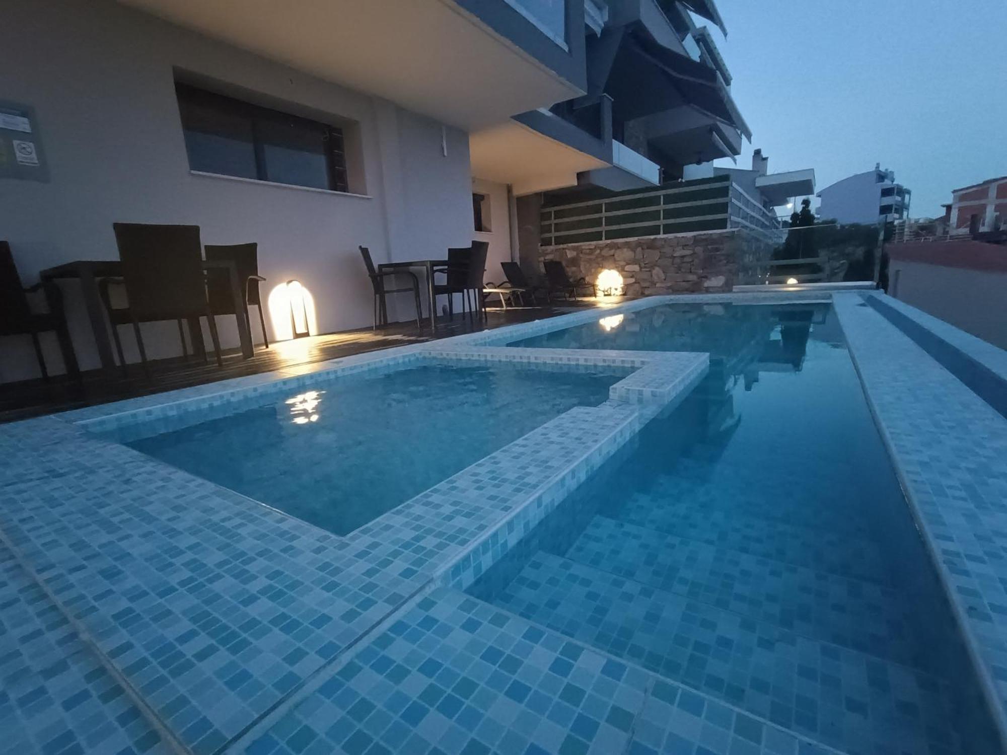 Alta Mare Aparthotel Néa Péramos Kültér fotó